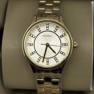 Fossil BQ3916 Women’s Modern Sophisticate 30mm Gold-Tone Stainless Steel – NWBT